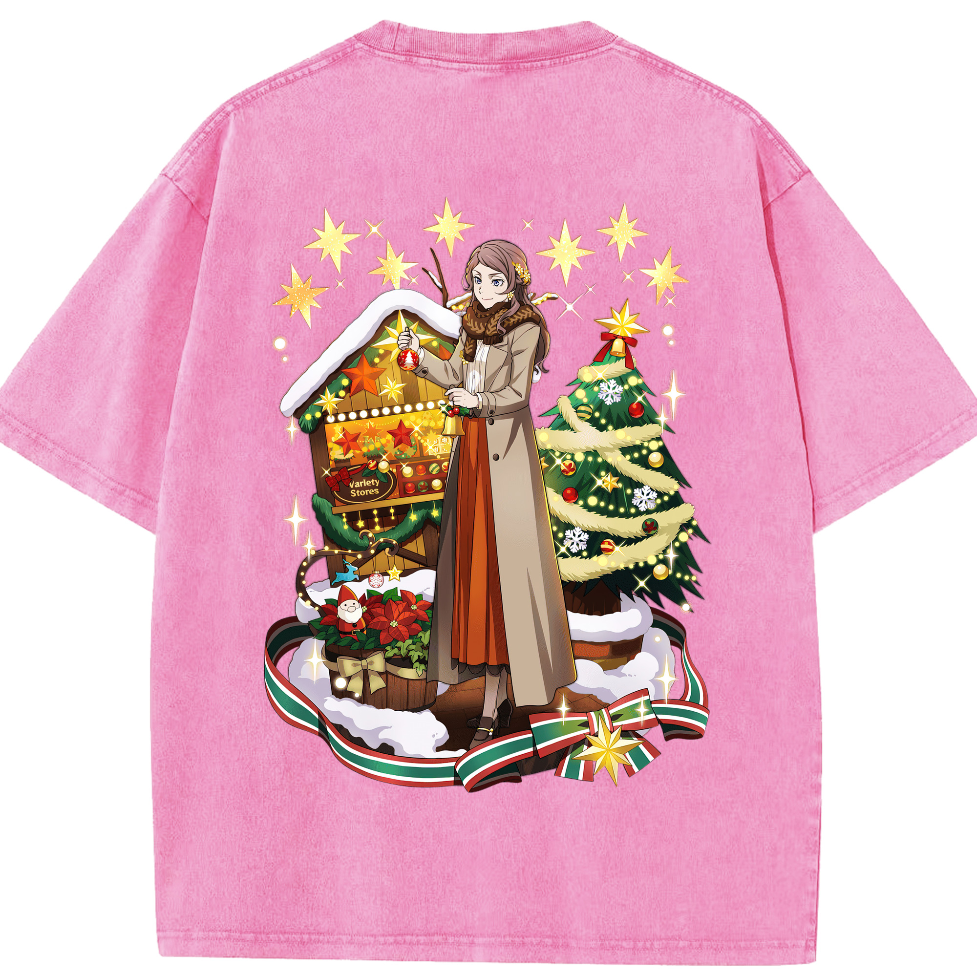 （画像用） 文豪ストレイドッグス Bungo Stray Dogs 綿100% ヴィンテージ風 半袖Tシャツ（背面プリント）